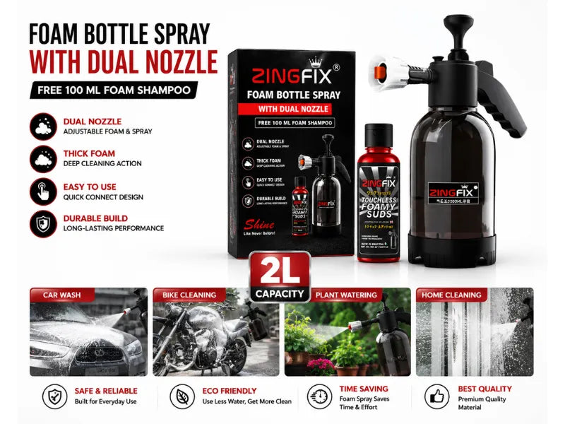foam spray bottle