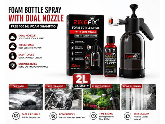 foam spray bottle